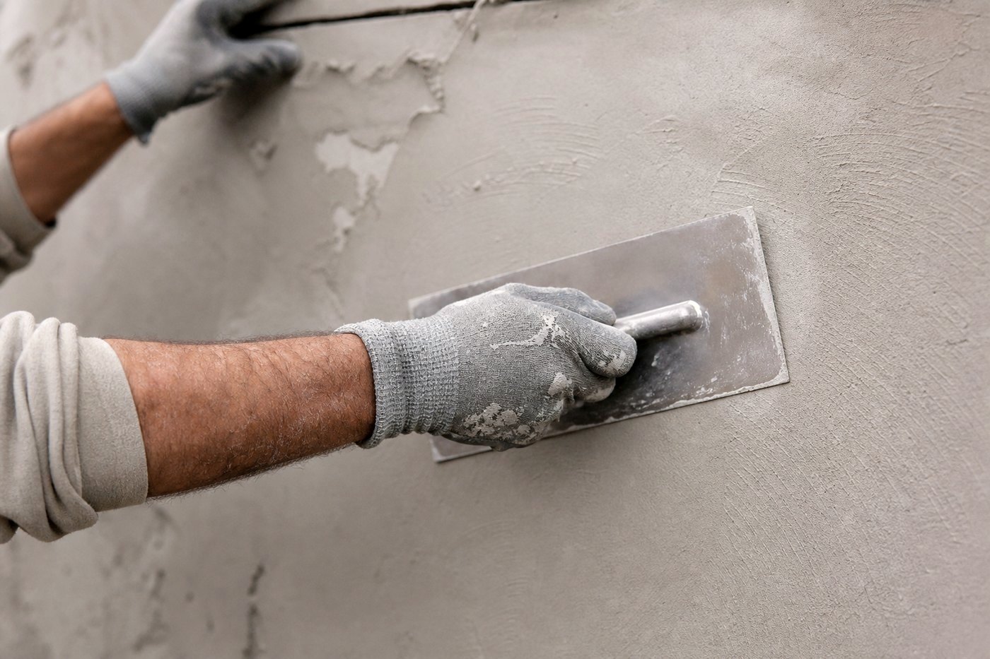 Chantier de second œuvre dans un logement en rénovation